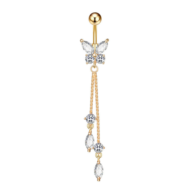 Papillon — Stainless Steel Navel Piercing Collection