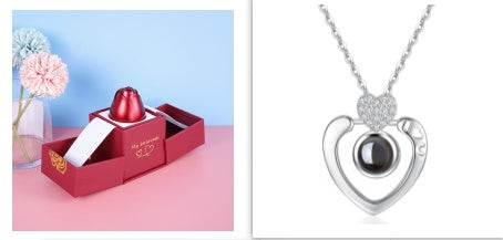 Eternal Rose — Crystal Necklace & Luxury Gift Box