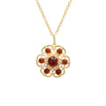 Grenade — 925 Silver Red Pomegranate Pearl Pendant