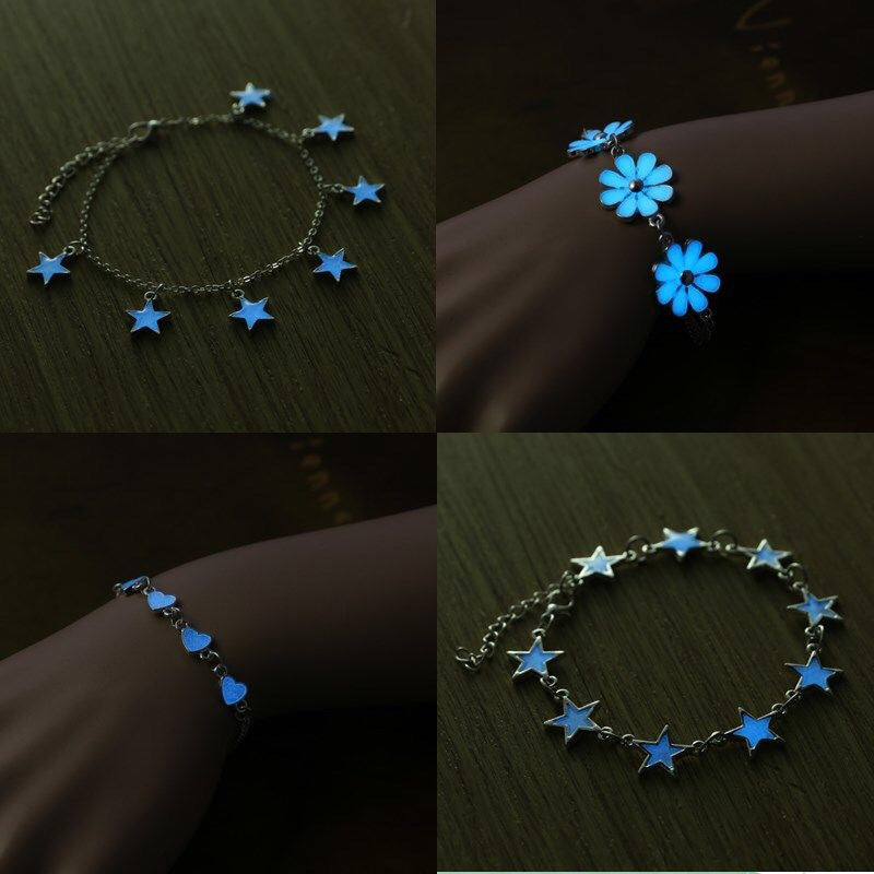 Celestial Glow Bracelet — Luxury Night-Luminous Jewellery