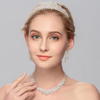 Reine — Bridal Crown & Jewellery Set