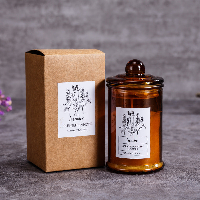 Minimalist Soy Wax Botanical Candle — 6 Signature Scents