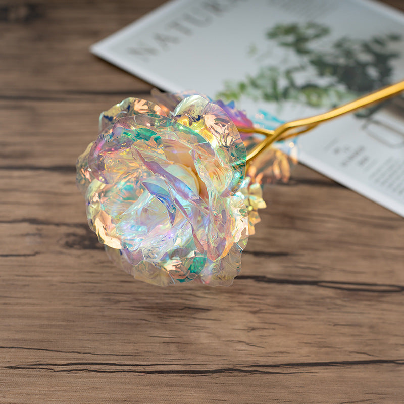 Handcrafted Gold Foil Rose | Luminous Luxury Gift Box