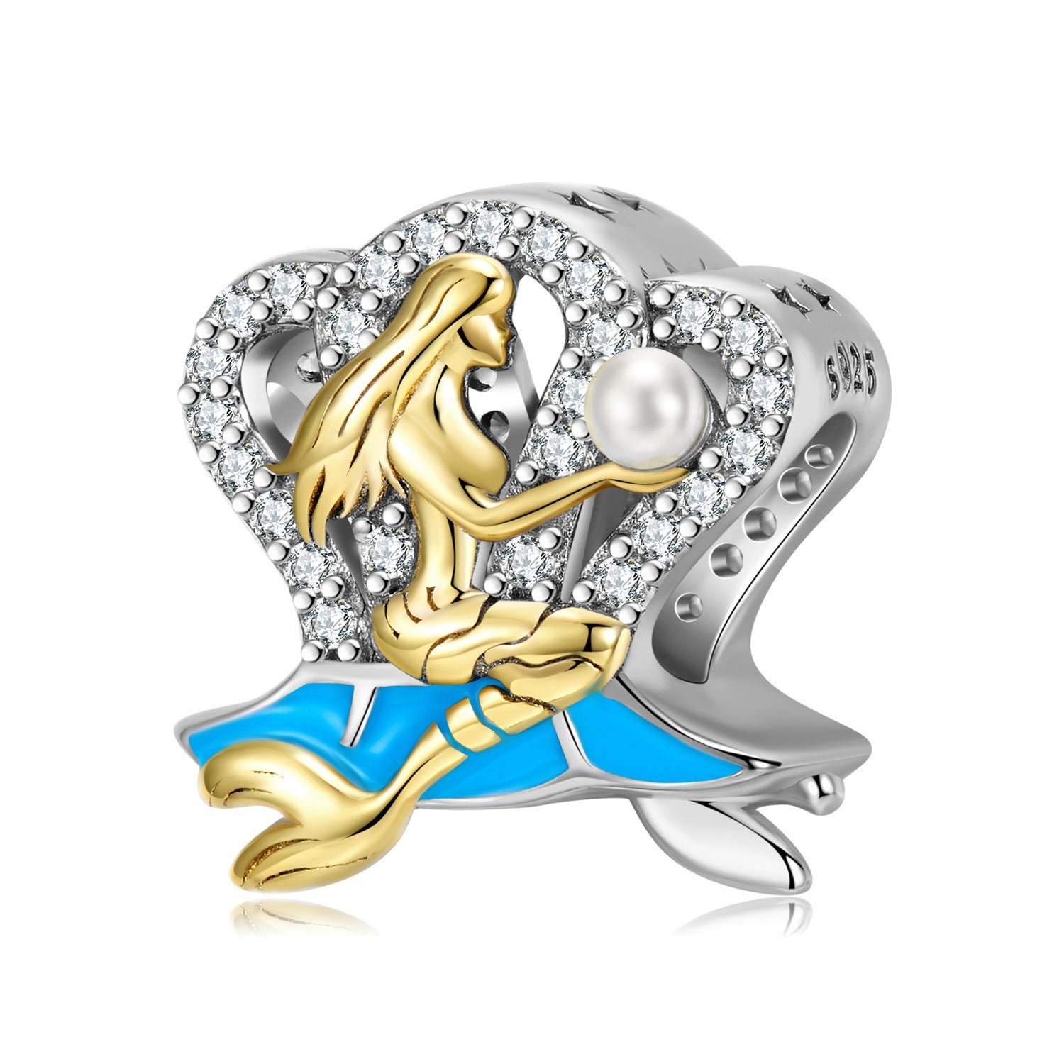 Mer — 925 Silver Ocean Charm Bead