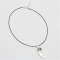 Korean Vintage Spike Men's Necklace | Luxury Alloy Jewelry