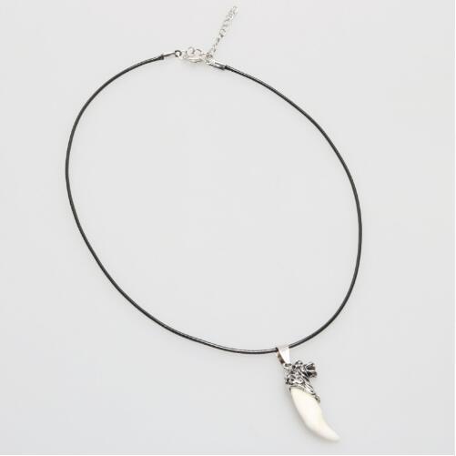 Korean Vintage Spike Men's Necklace | Luxury Alloy Jewelry