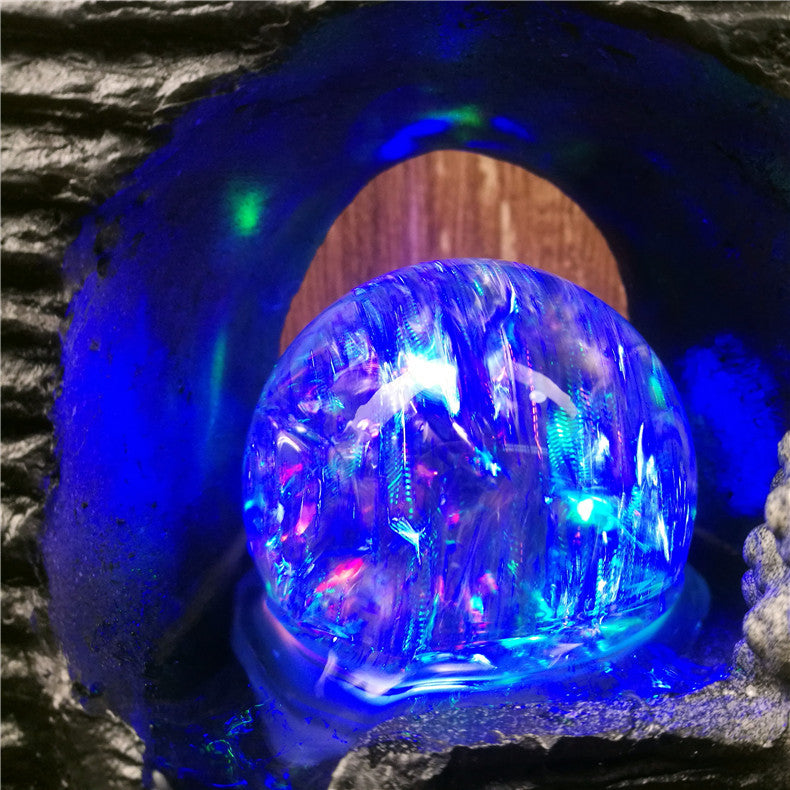 Resin Fountain Decoration — Southeast Asian Zen Home Decor