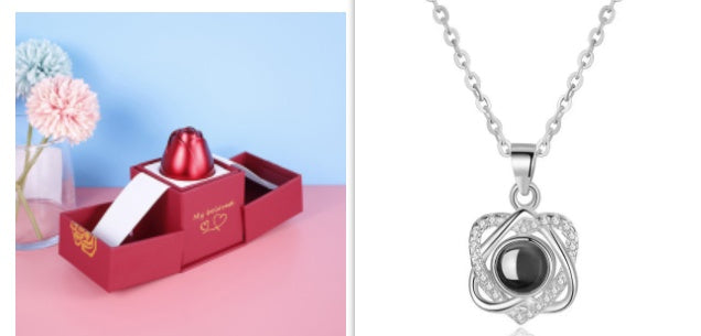 Eternal Rose — Crystal Necklace & Luxury Gift Box