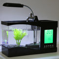 Luxury Mini Aquarium Desk Companion — 5-in-1 Smart Organiser