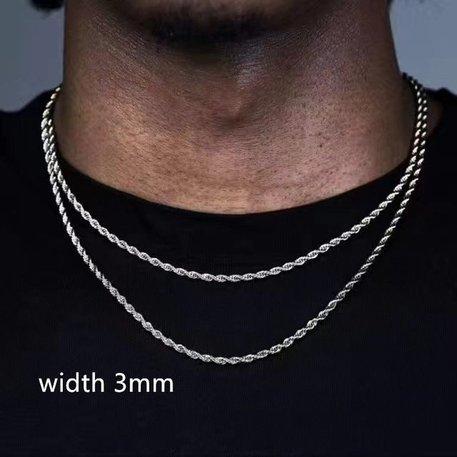 Nuage — Men's Luxury Chain Necklace | Gold & Silver