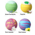 Rainbow Bath Salt Bomb — 12 Gourmet Scents Collection