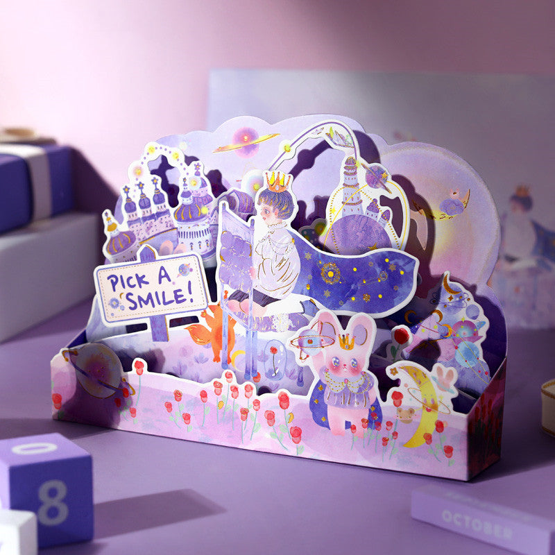 Artisan Folding Greeting Cards — Whimsical Illustrated Designs