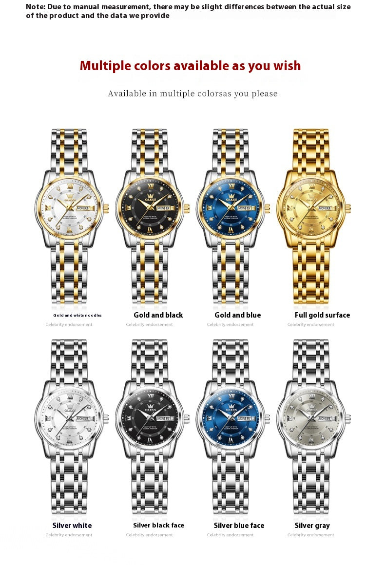 "Tempus — Luxury Quartz Watch | Roman Numerals | Waterproof | Men & Women"