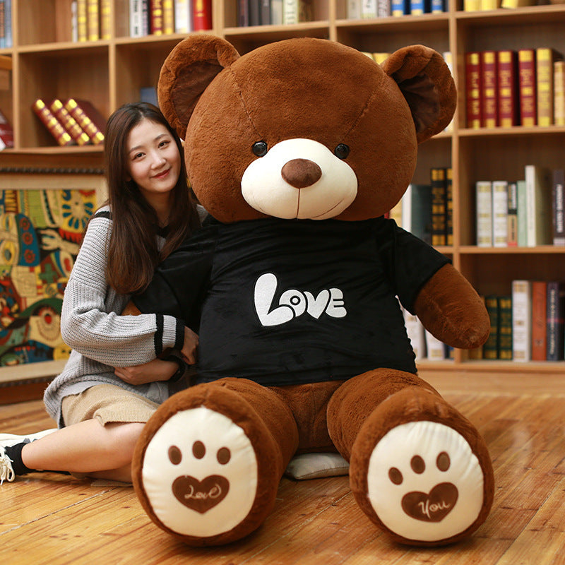 The Ribbon Hug Bear — Luxury Plush Teddy Collection