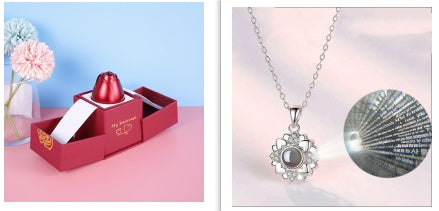 Eternal Rose — Crystal Necklace & Luxury Gift Box