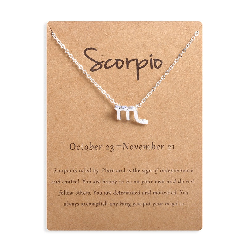 Cosmos — Zodiac Constellation Pendant Necklace