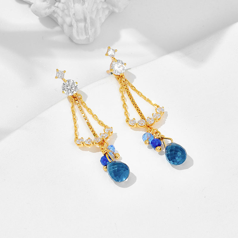 Céleste Stone Earring Collection