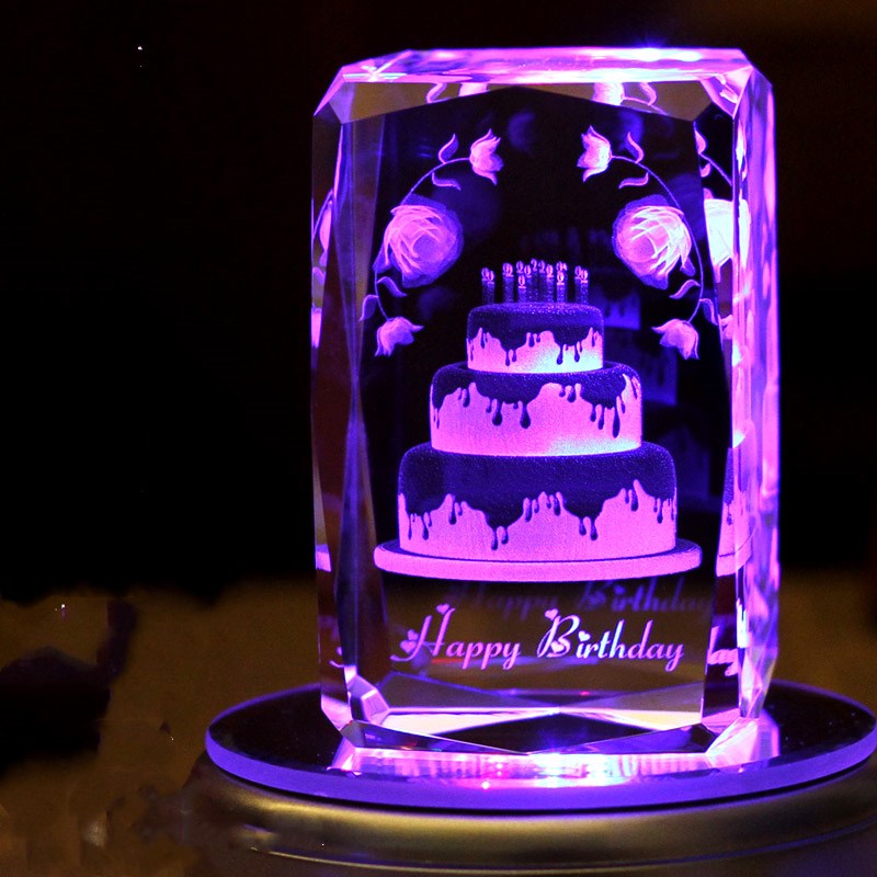 Crystal Bloom — LED Crystal Light | Luxury Gift Box