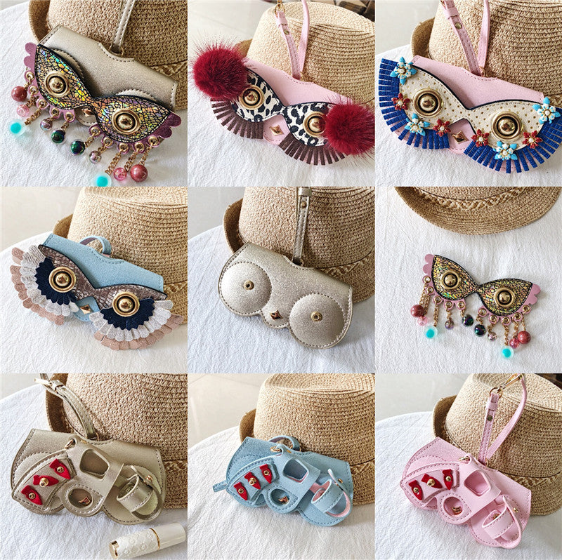 Fashion Leather Sunglasses Case — 22 Styles