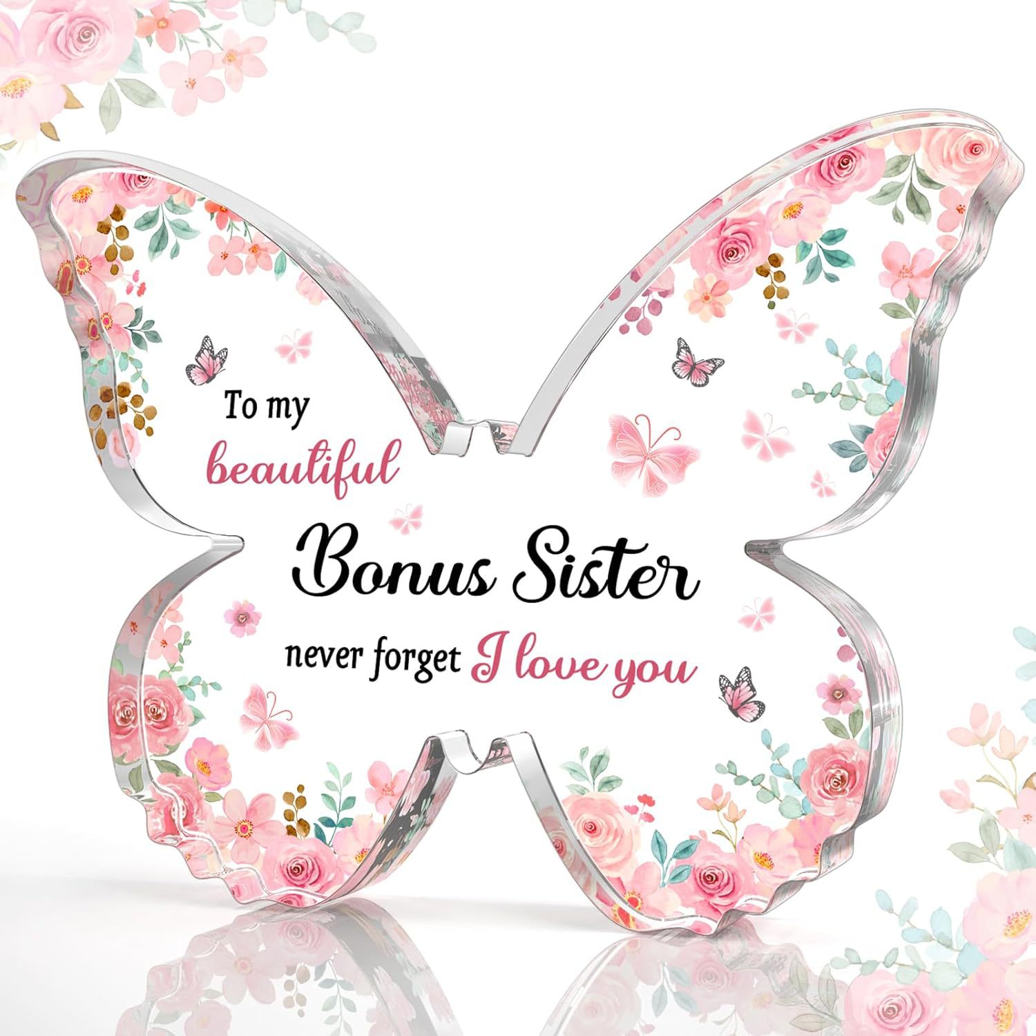 Butterfly Acrylic Keepsake — Personalised Gift for Her