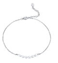 Pearl Ankle Bracelet | S925 Sterling Silver | Minimalist Elegance