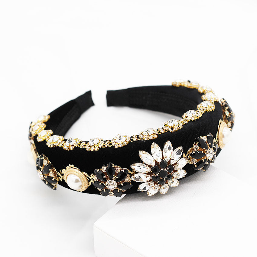 Geometric Statement Headband — Bold European Style