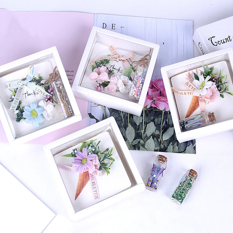 Everlasting Bloom Greeting Card — Sweet 3D Floral Keepsake