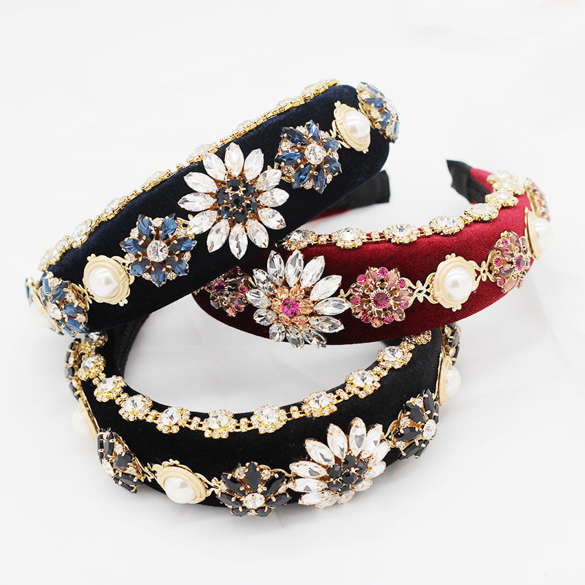 Geometric Statement Headband — Bold European Style