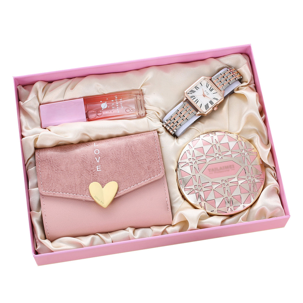 The Daily Luxe — Women's Gift Set | Watch, Perfume, BB Cushion & Wallet