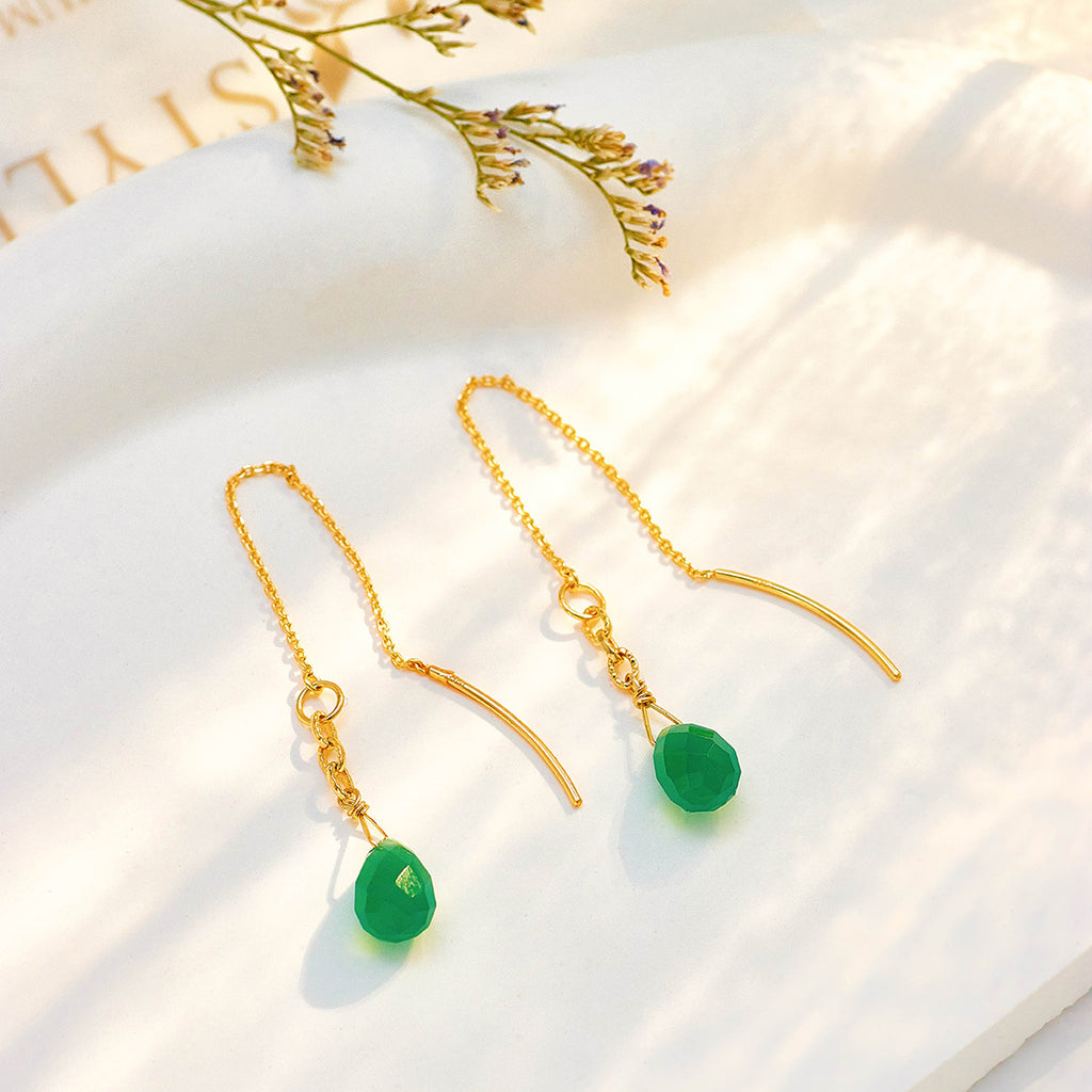 Aurore Tassel Drop Earrings