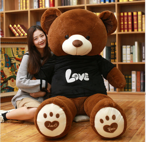 The Ribbon Hug Bear — Luxury Plush Teddy Collection