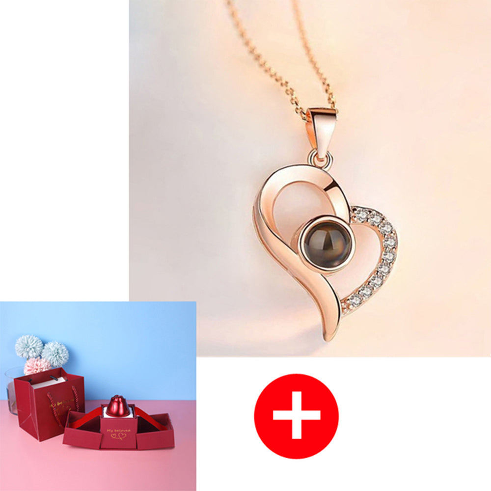 Eternal Rose — Crystal Necklace & Luxury Gift Box
