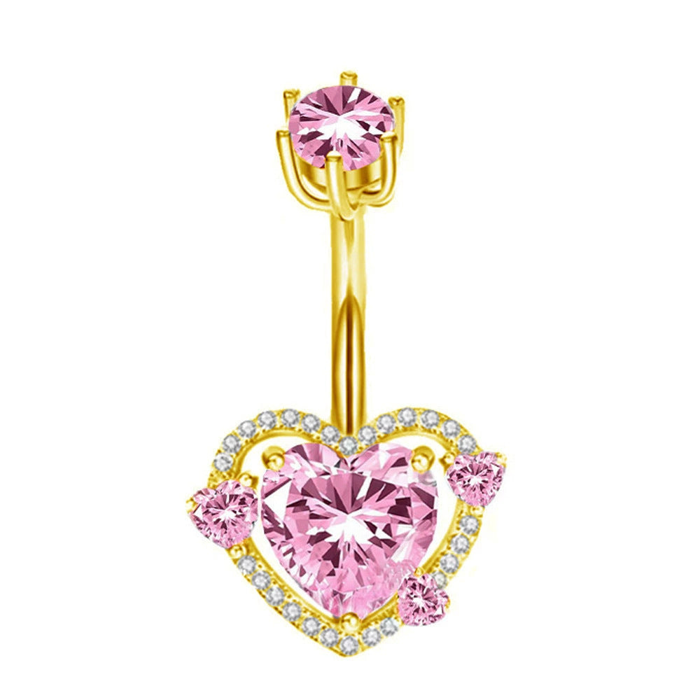 Zircon Butterfly Belly Button Ring — 60 Designs
