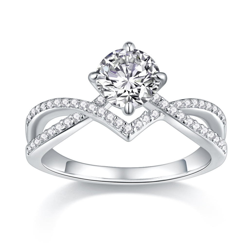 Serment — 2-Carat Moissanite Engagement Ring