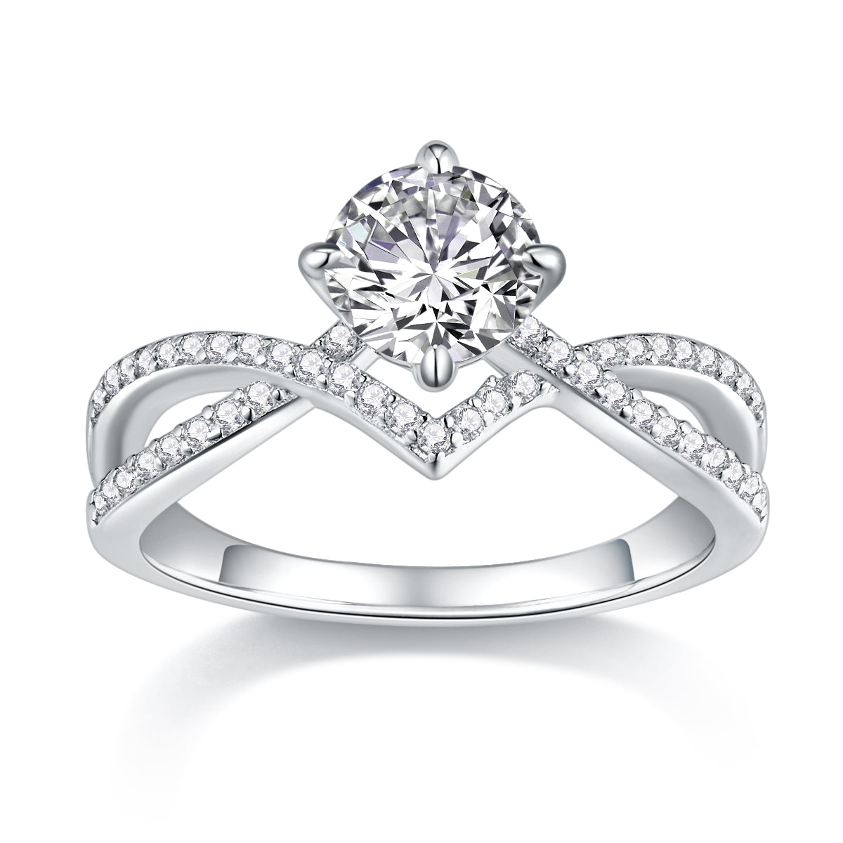Serment — 2-Carat Moissanite Engagement Ring