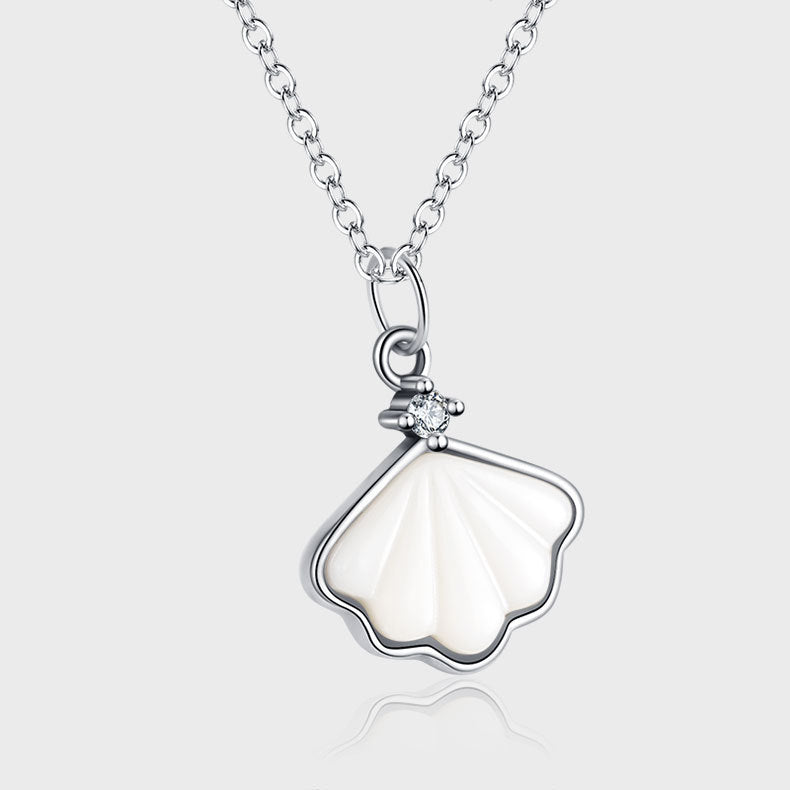 Silver Whisper – 925 Sterling Silver Geometric Charm Luxury Necklace