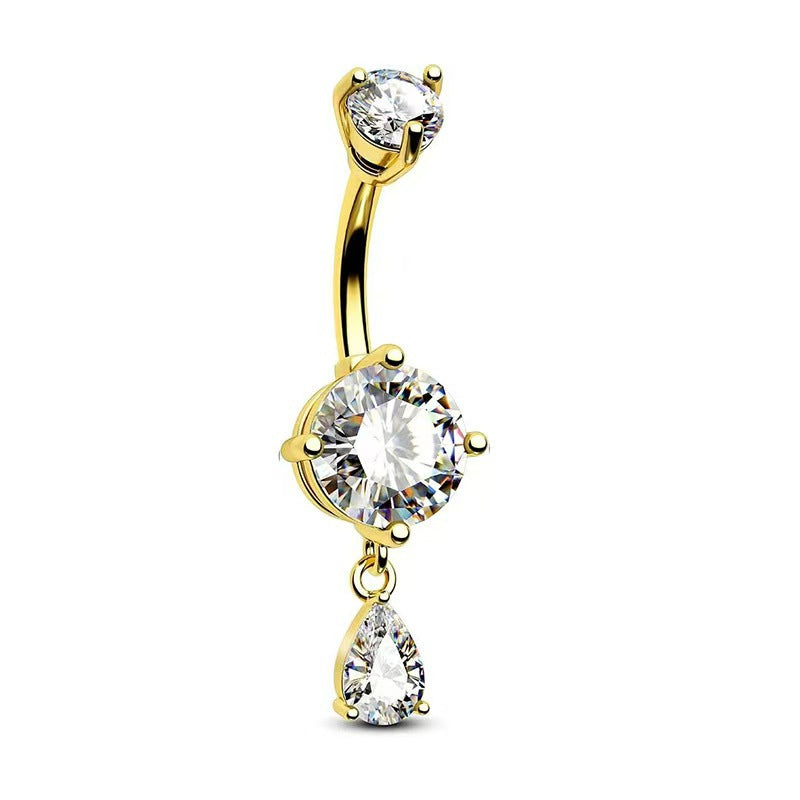 Zircon Butterfly Belly Button Ring — 60 Designs