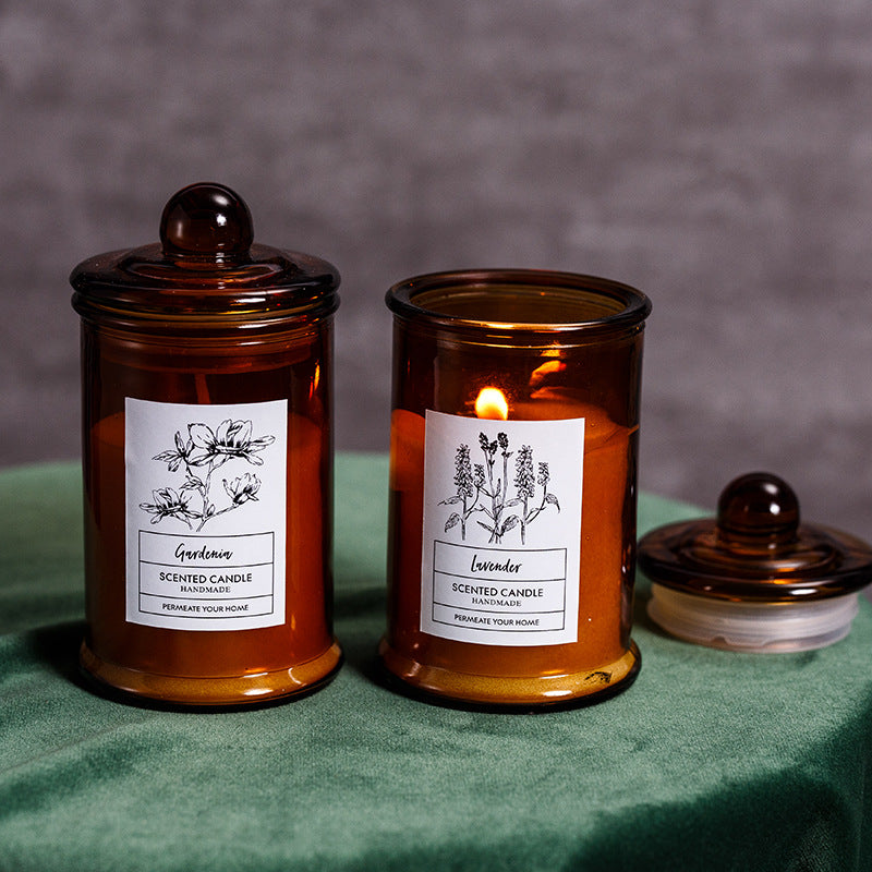 Minimalist Soy Wax Botanical Candle — 6 Signature Scents