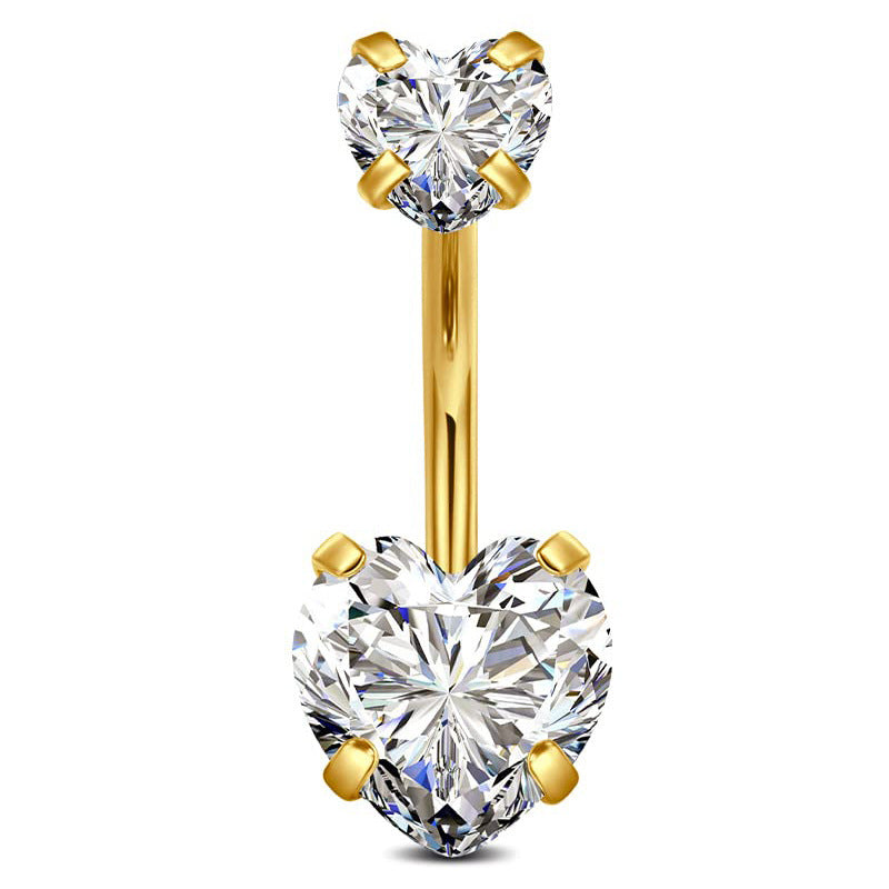 Zircon Butterfly Belly Button Ring — 60 Designs