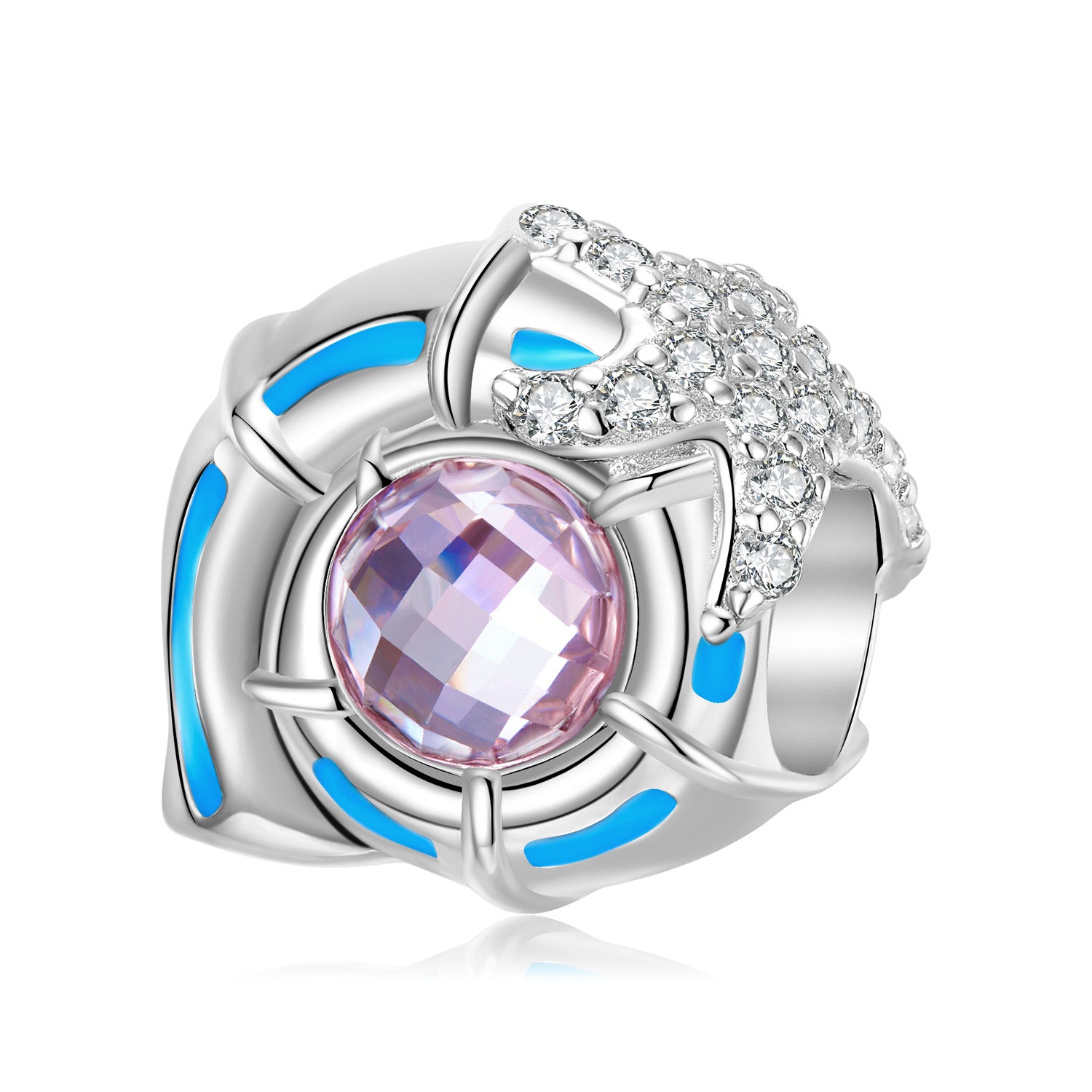 Mer — 925 Silver Ocean Charm Bead
