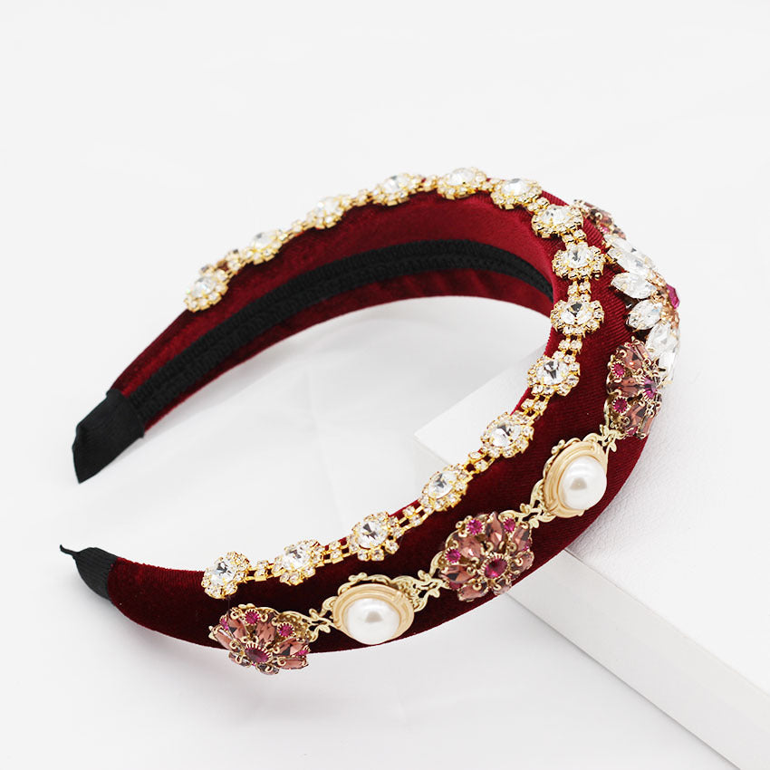 Geometric Statement Headband — Bold European Style