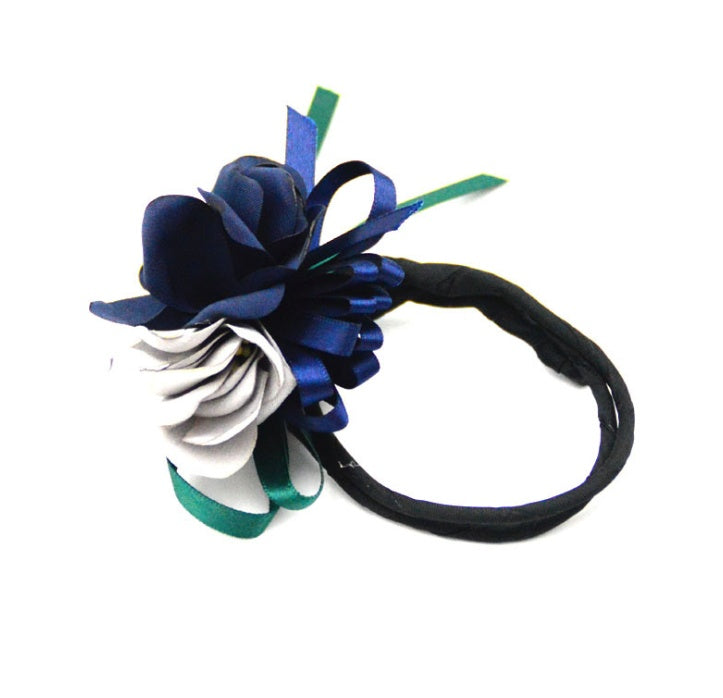 Pearl Flower Bun & Half-Bun Hair Accessory — Korean Style
