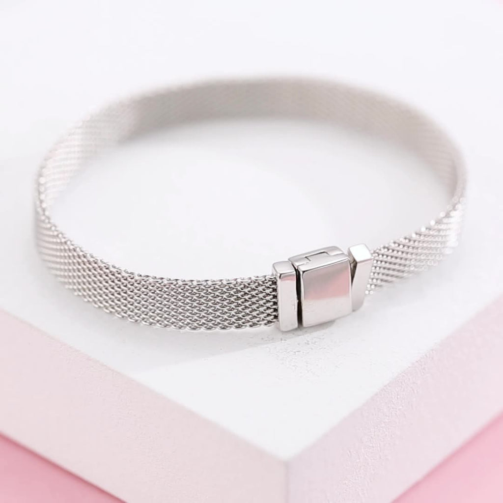 Silver Mist – 925 Sterling Silver Oxidized Bead Luxury Bracelet