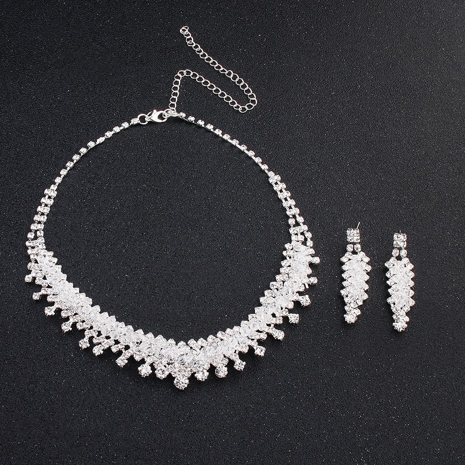 Reine — Bridal Crown & Jewellery Set