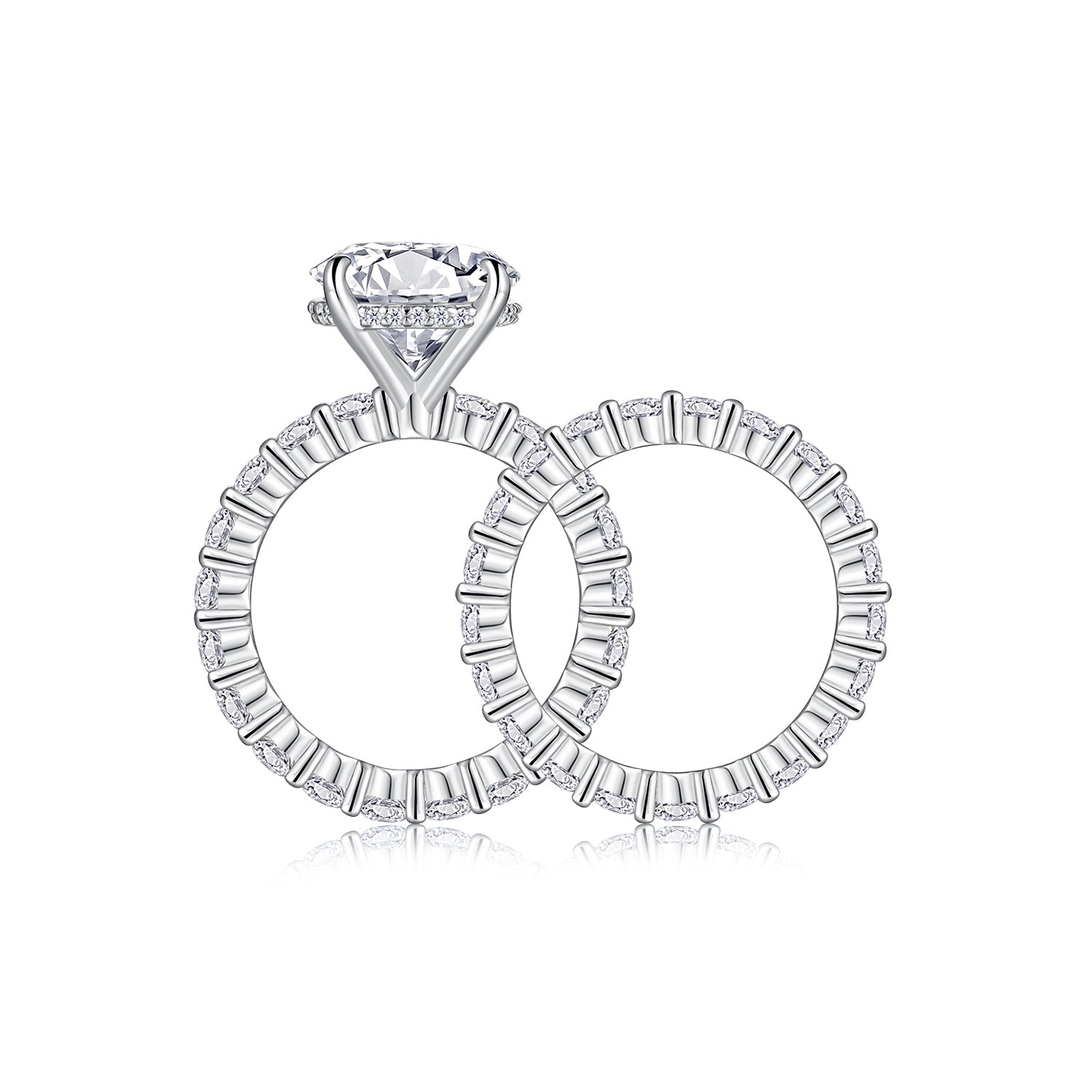 Promesse — 5-Carat Moissanite Wedding Ring