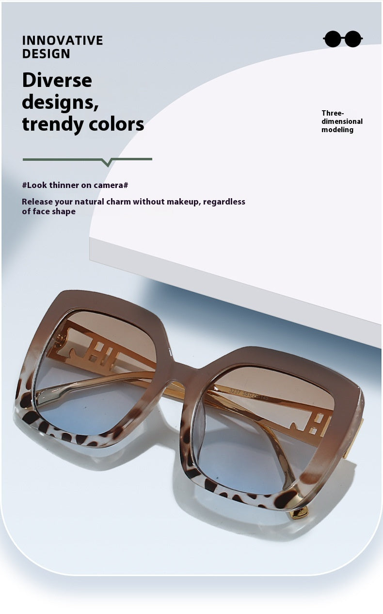 Square Oversized Sunglasses | Tortoiseshell & Gradient Frames | 7 Colours