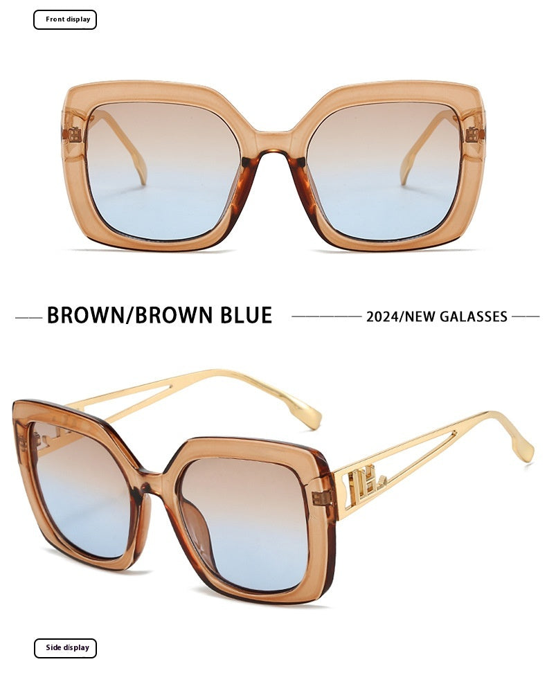 Square Oversized Sunglasses | Tortoiseshell & Gradient Frames | 7 Colours
