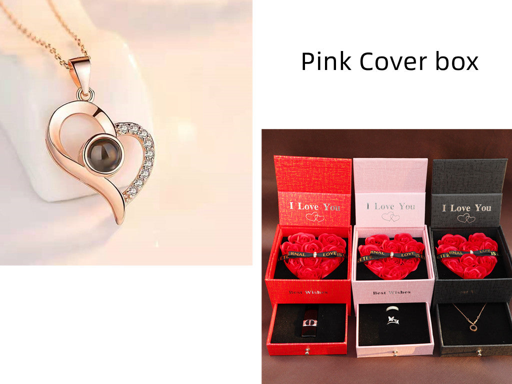 Eternal Rose — Crystal Necklace & Luxury Gift Box