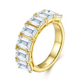 Cushion-Cut Morganite Ring — 18K Gold-Plated S925 Silver | GRA Certified