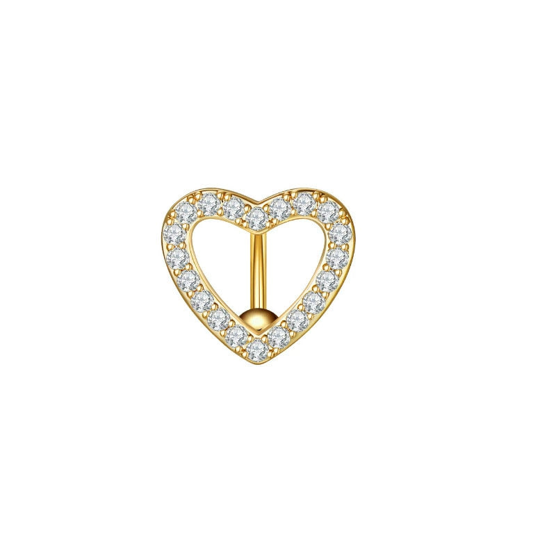 Zircon Butterfly Belly Button Ring — 60 Designs